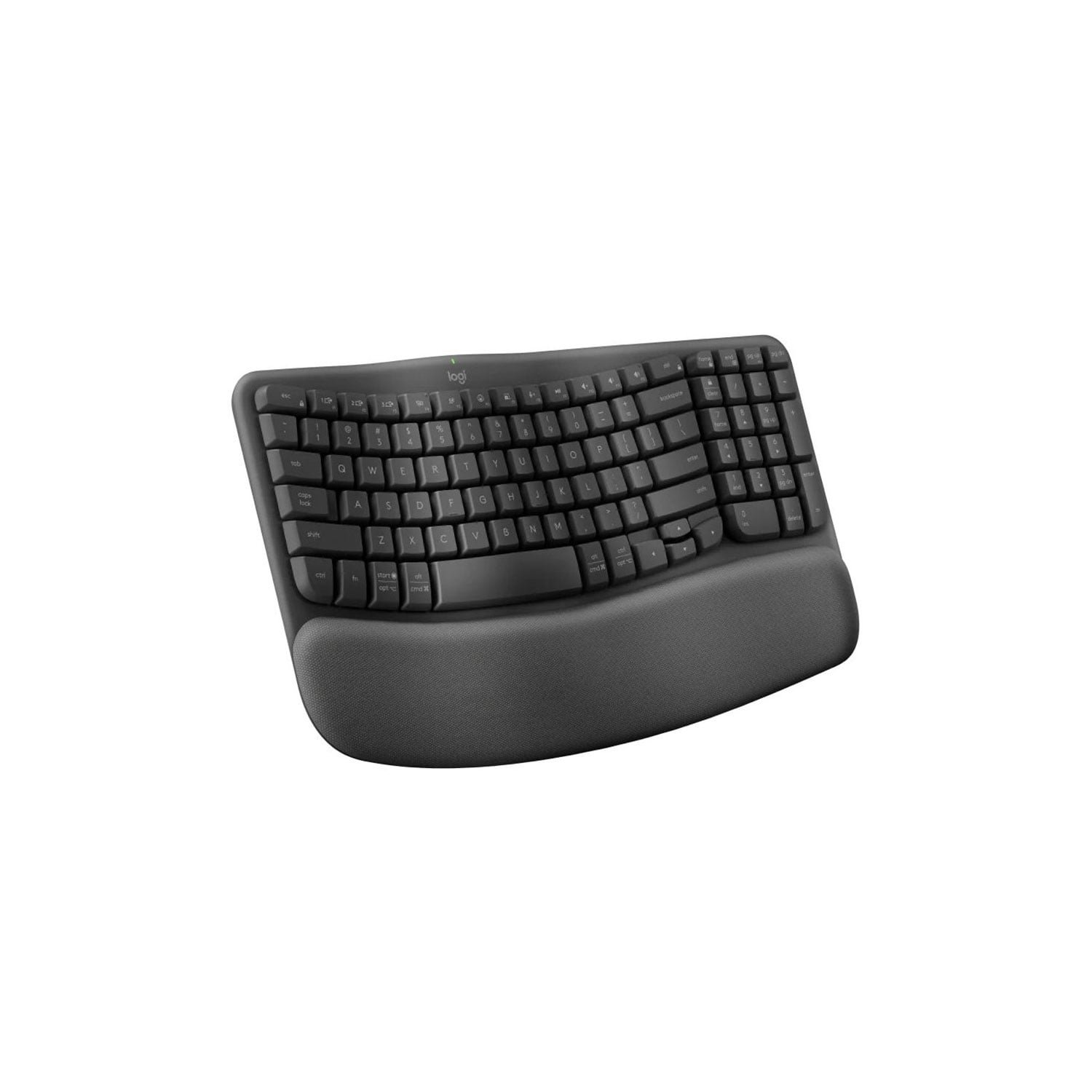 TECLADO LOGITECH ERGO WAVE KEYS WIRELESS BOLT / BT / SP GRAPHITE - 2