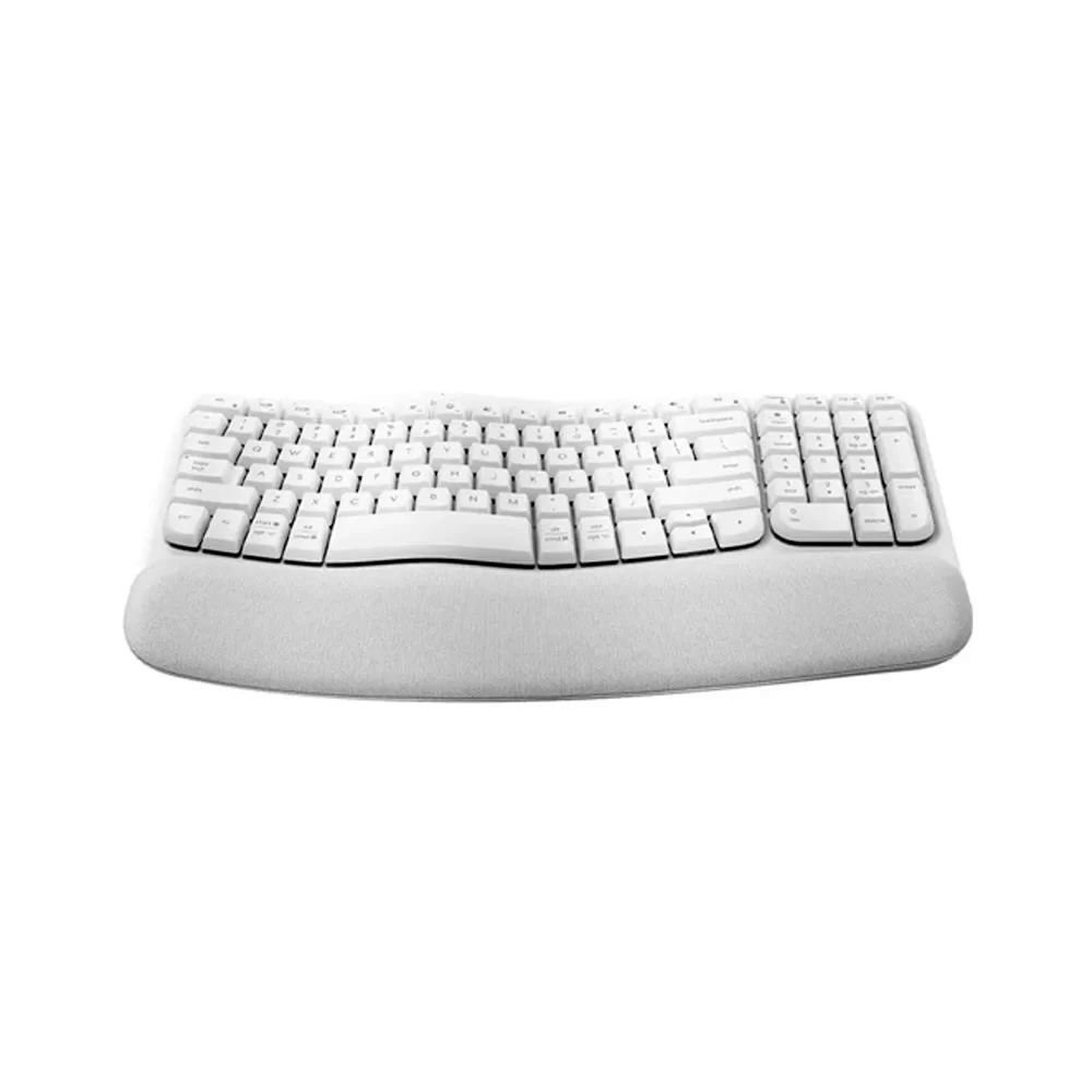 TECLADO LOGITECH ERGO WAVE WIRELESS BOLT/ BT/ SP WHITE - 2