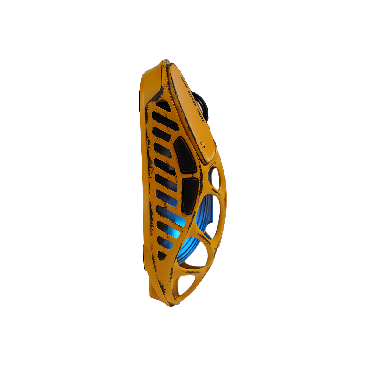 MOUSE GRAVASTAR MERCURY X PRO INALÁMBRICO 8K DONGLE BATTLE WORN YELLOW EDICIÓN ESPECIAL - 3
