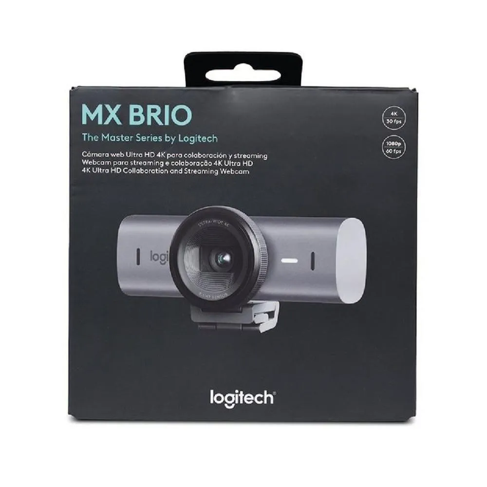 CÁMARA LOGITECH MX BRIO 700 MX BRIO GRIS - 2