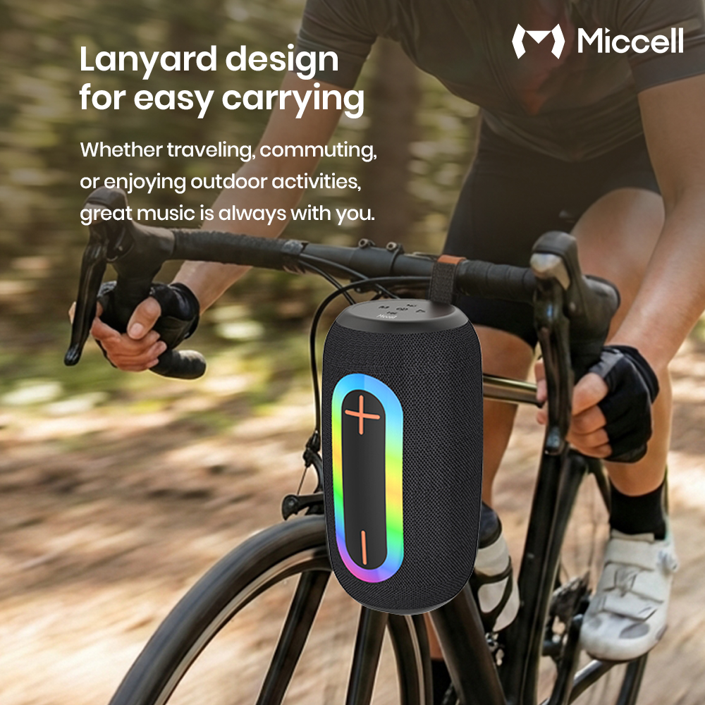MICCELL SP49 PARLANTE PORTÁTIL BLUETOOTH 15W - 5
