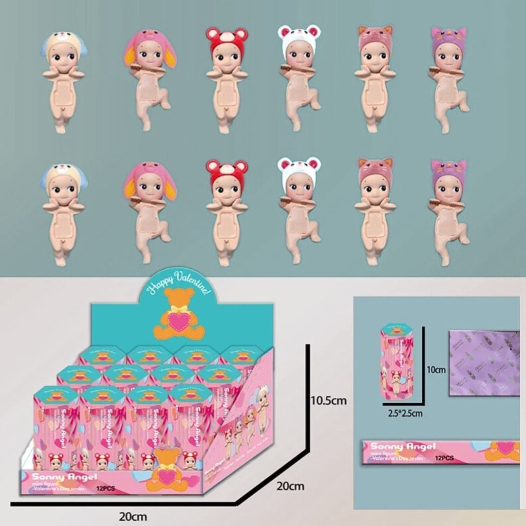 SONNY ANGEL VALENTINE'S DAY SERIES HIPPERS DUPE MUÑECOS - 1