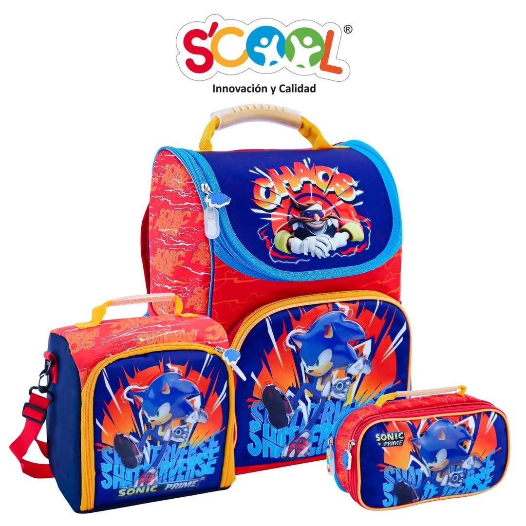 SET MOCHILA SONIC MAGIC - 1