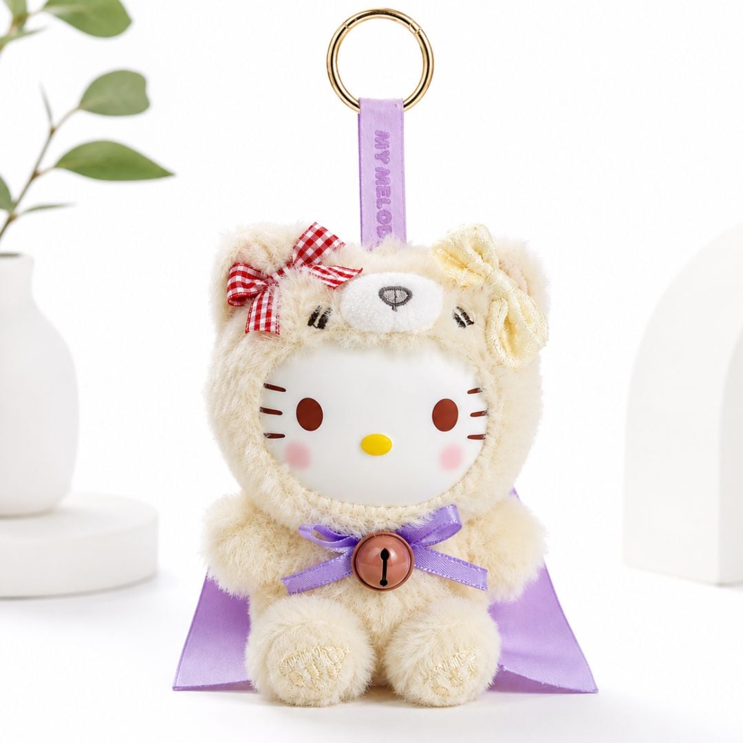 LLAVERO PELUCHE HELLO KITTY - 1