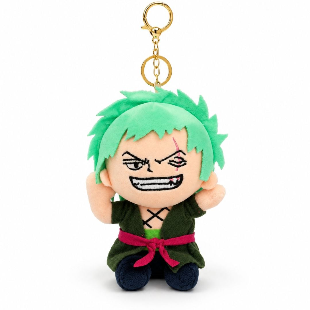 LLAVERO ONE PIECE ZORO PELUCHE 14CM - 1