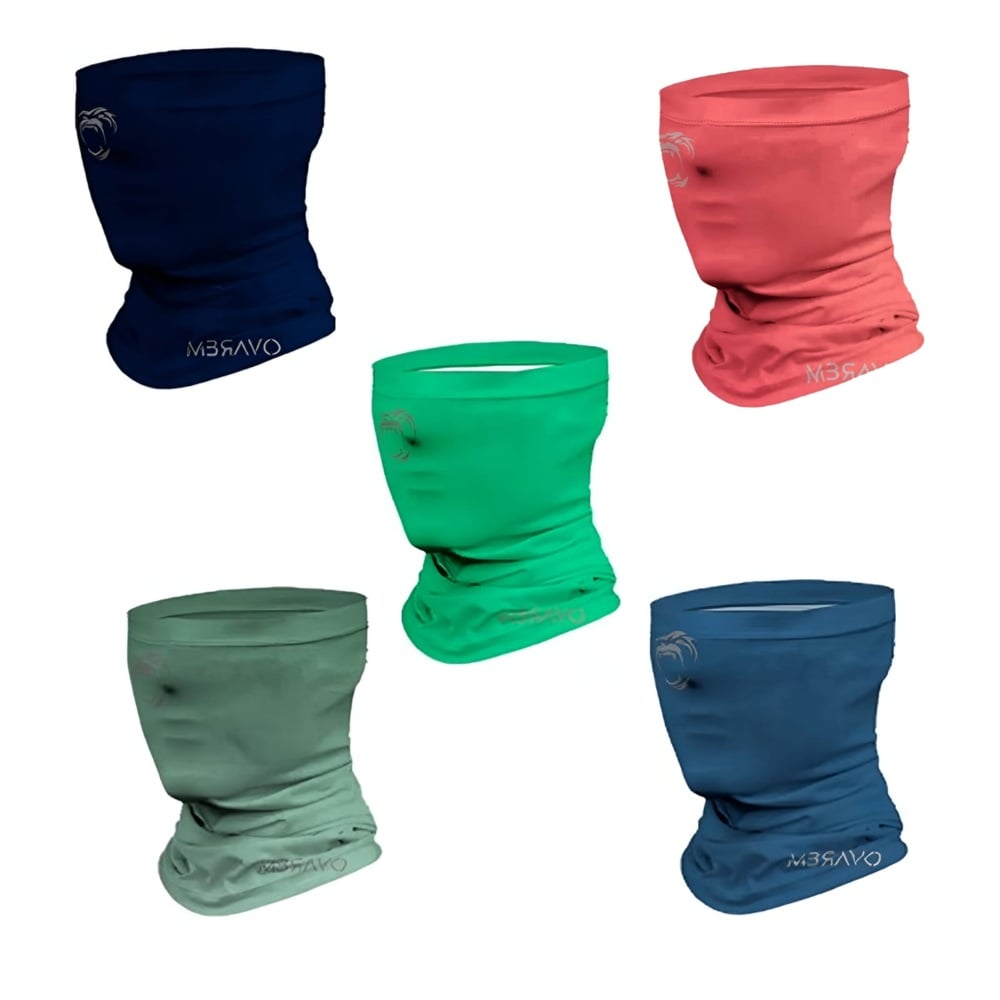 BANDANA CUELLERA CUBREBOCA TUBULAR MULTIFUNCIONAL COLOR ENTERO - 1