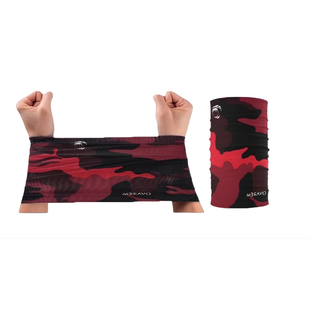 BANDANA CUELLERA CUBREBOCA TUBULAR MULTIFUNCIONAL COLOR ENTERO - 6