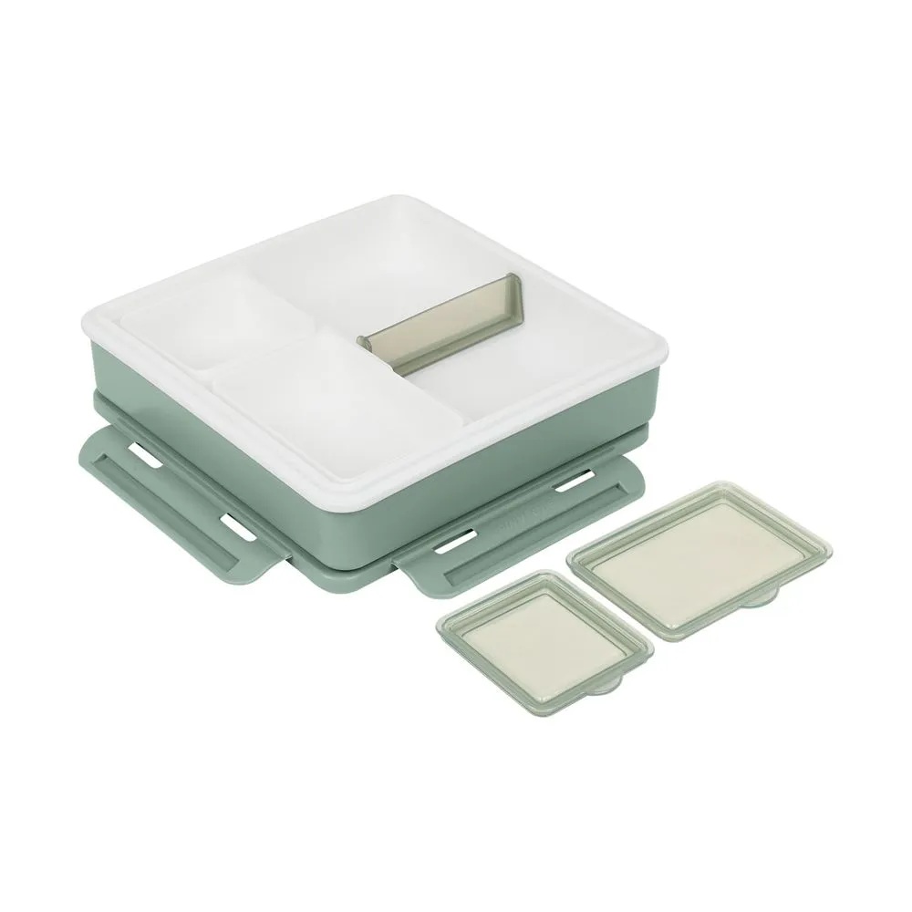 TAPER ESTILO BENTO CON 4 DIVISIONES PENTA 900 ML - 2