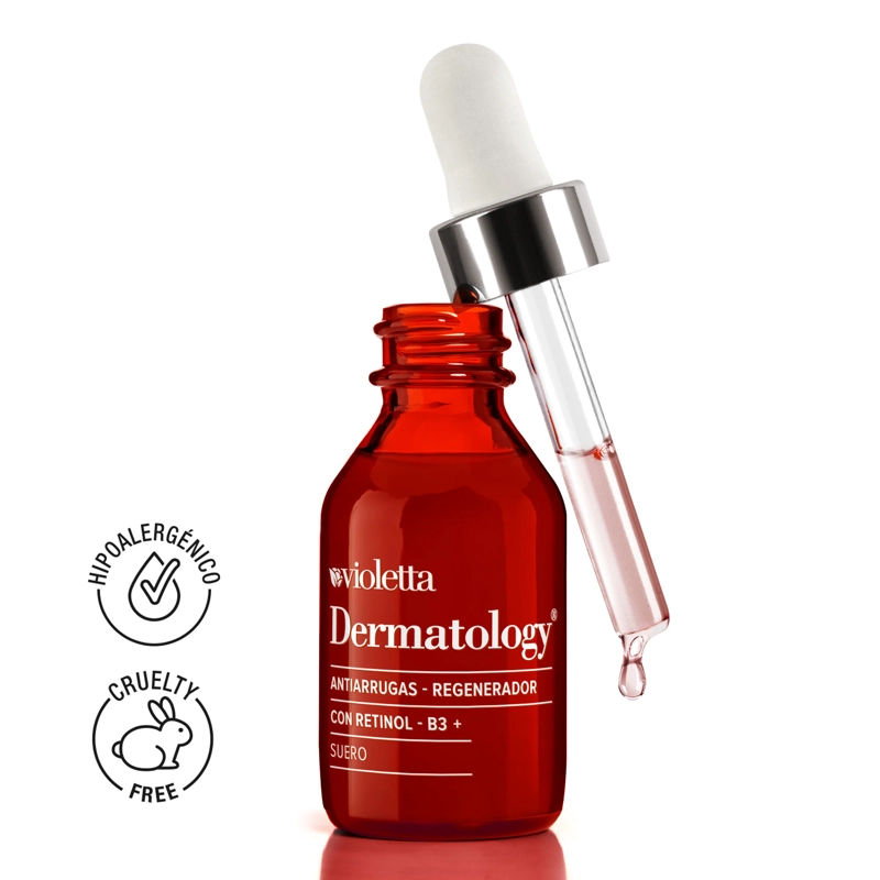 SERUM ANTIARRUGAS CON RETINOL + B3 VIOLETTA DERMATOLOGY  20ML - 1