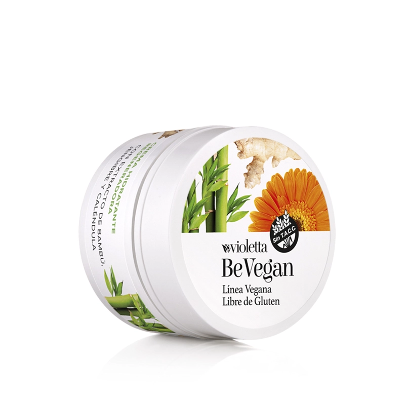 CREMA FACIAL HIDRATANTE REGENERADORA VIOLETTA BE VEGAN 50GR - 1