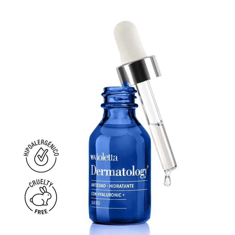 SERUM ANTIEDAD ÁCIDO HIALURÓNICO VIOLETTA DERMATOLOGY 20ML - 1