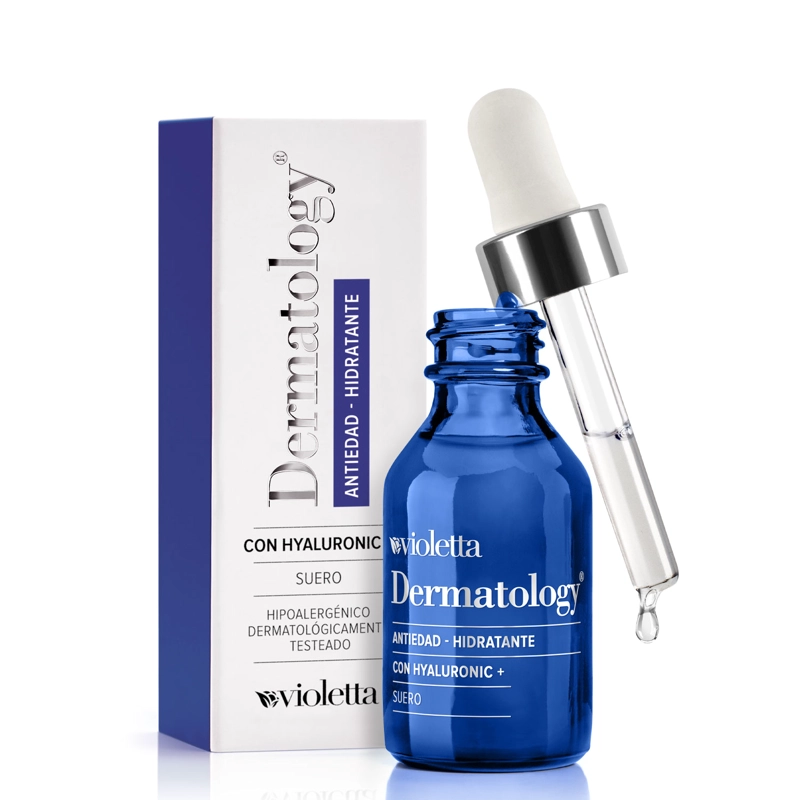 SERUM ANTIEDAD ÁCIDO HIALURÓNICO VIOLETTA DERMATOLOGY 20ML - 2