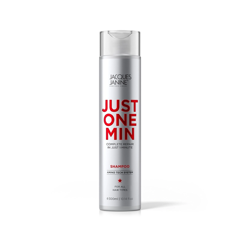 SHAMPOO JACQUES JANINE JUST ONE MINUTE 300ML - 1