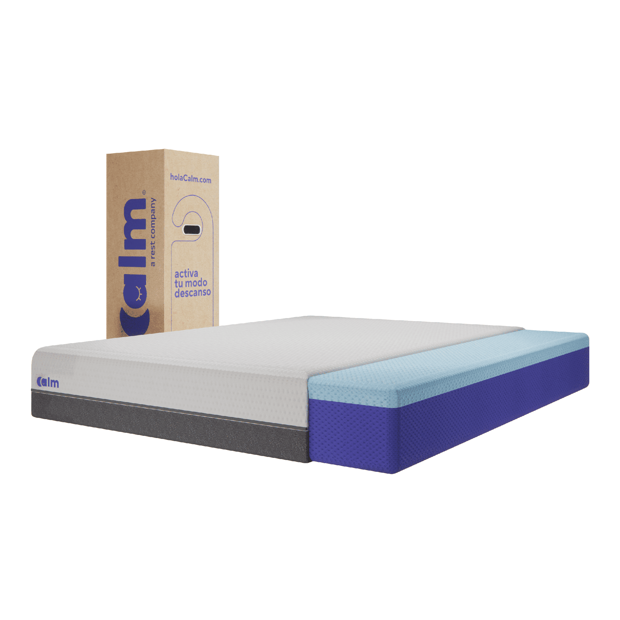 COLCHÓN CALM ORIGINAL DE MEMORY FOAM 2 PLAZAS - 1
