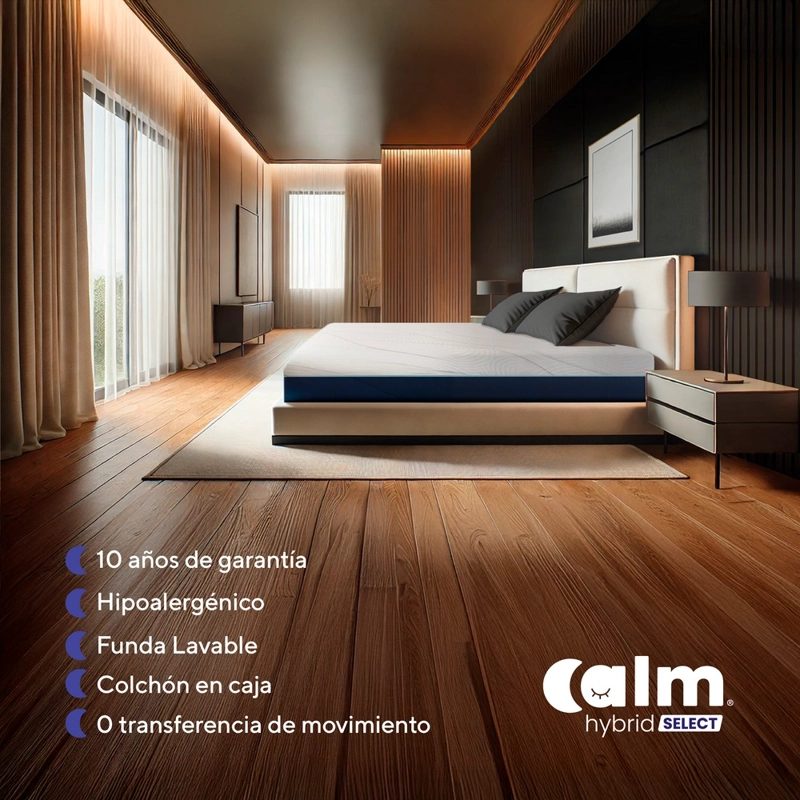 COLCHÓN HYBRID SELECT DE MEMORY FOAM 1.5 PLAZAS - 5
