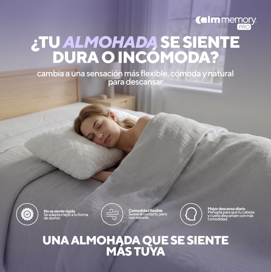 PACK COLCHÓN LITE DE MEMORY FOAM 1 PLZ + 1 ALMOHADA CALM MEMORY PRO - 9