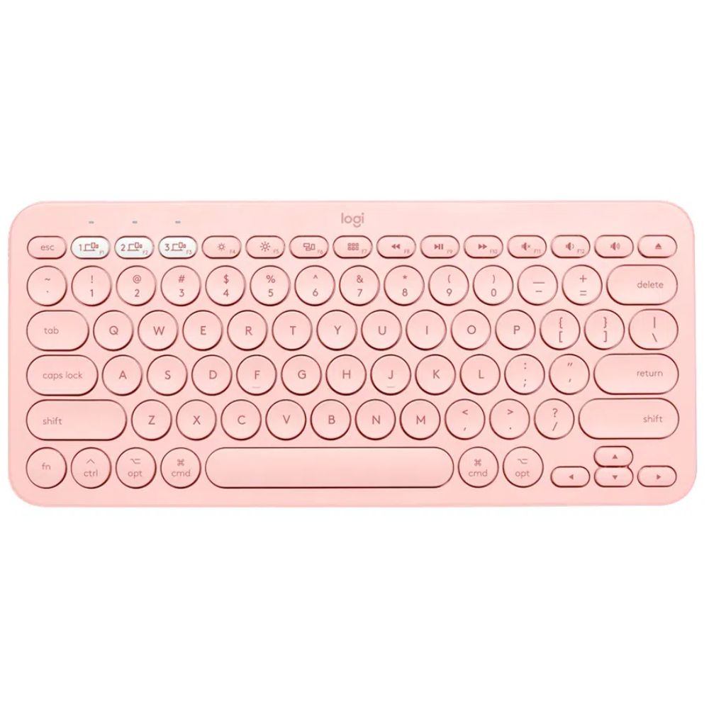 TECLADO LOGITECH K380 ROSADO BLUETOOTH ESPAÑOL (920-009594) - 1
