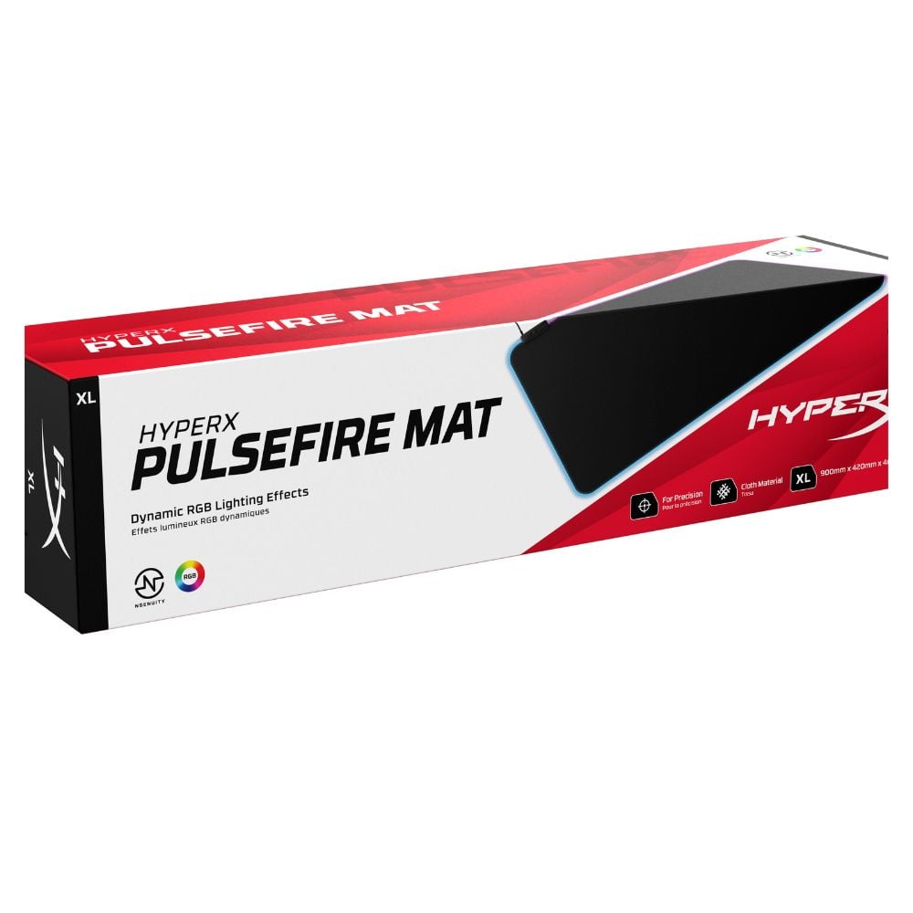 MOUSE PAD HYPERX HP PULSEFIRE MAT RGB XL HMPM1R-A-XL - 1
