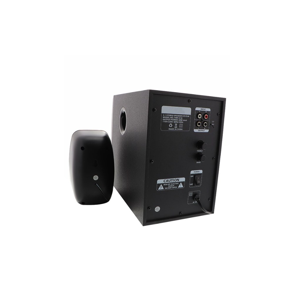 PARLANTE KLIPEXTREME KLIP XTREME KWS-616 SPEAKER SYSTEM 2.1 40 W - 3