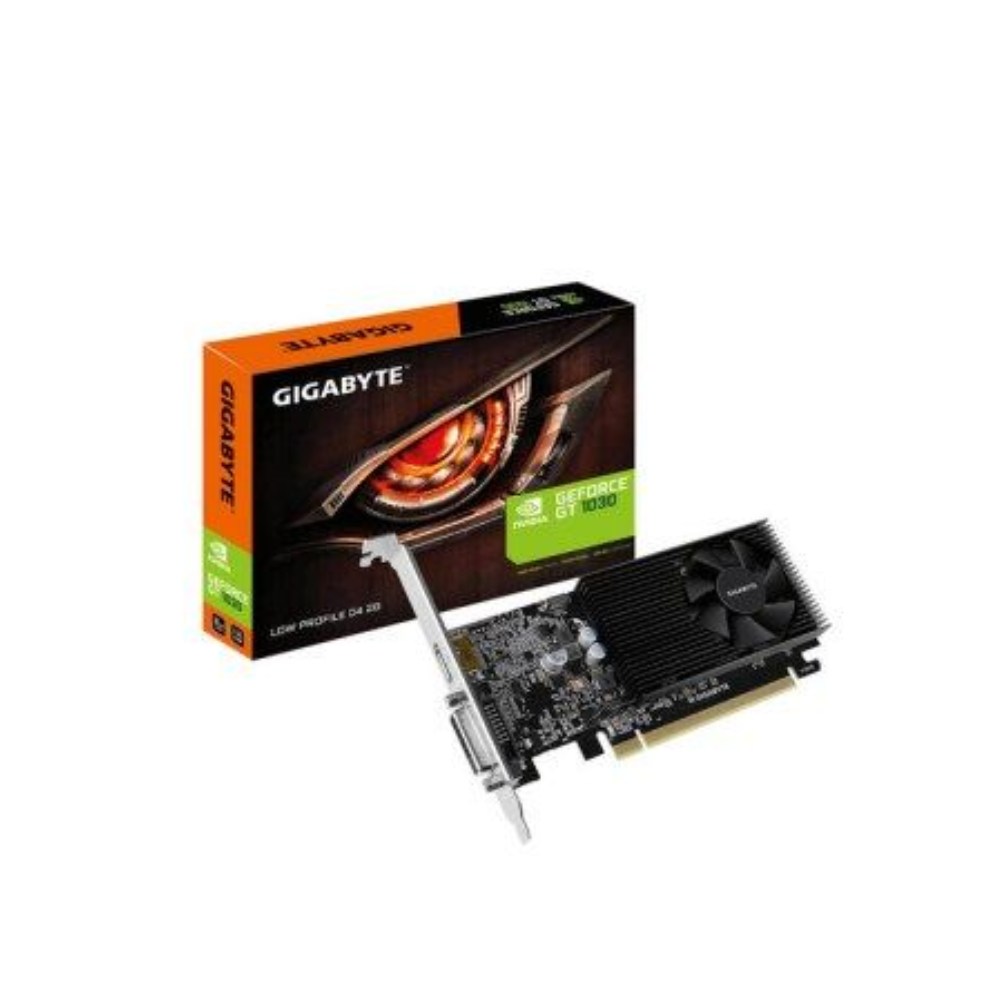TARJETA DE VIDEO GT 1030 GIGABYTE GV-N1030D4-2GL NEGRO - 1