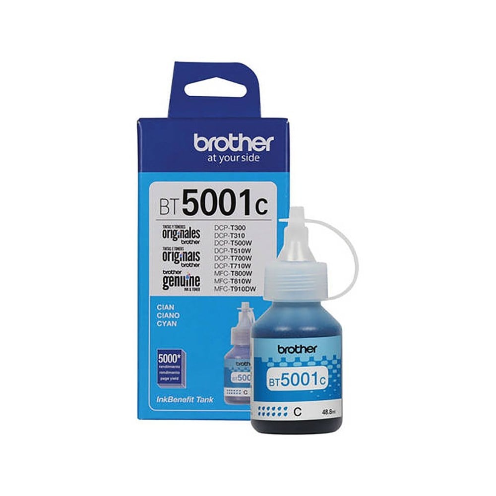 TINTA BROTHER CELESTE CYAN BT5001C - 1