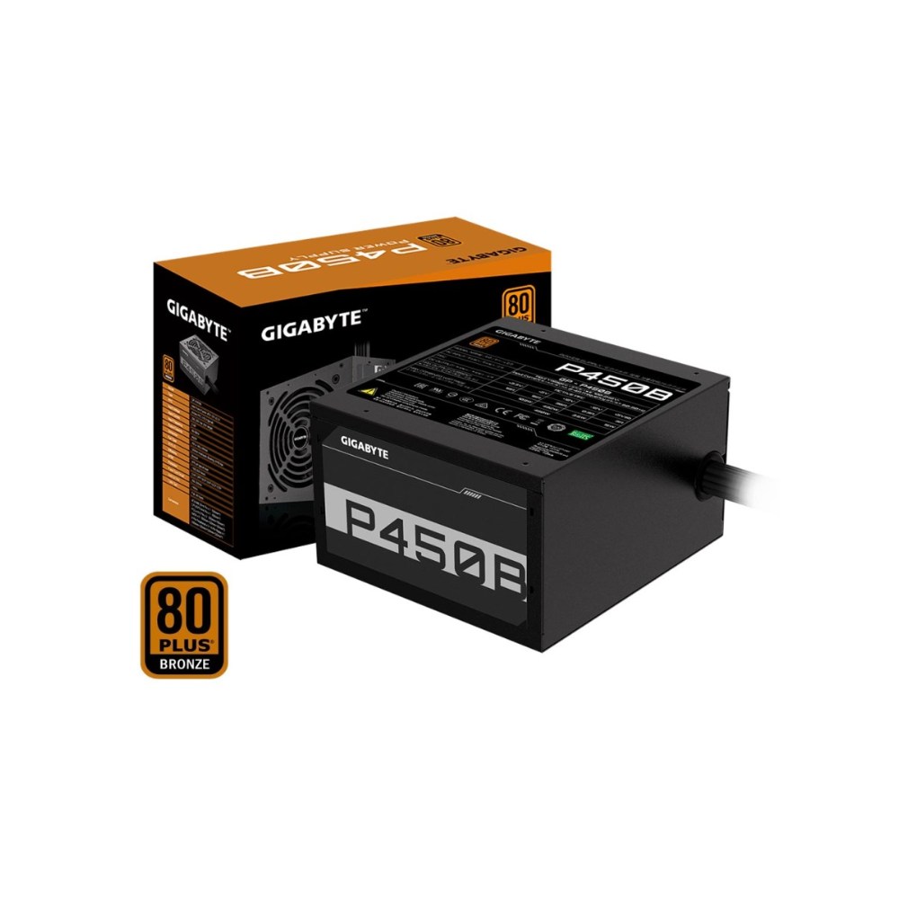 FUENTE DE PODER GIGABYTE 450W 80 PLUS BRONZE (GP-P450B) - 1