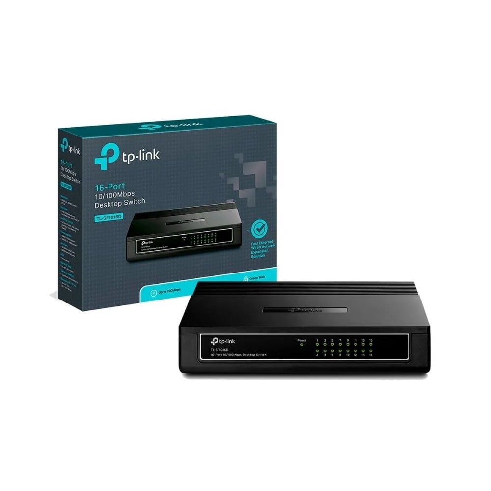 SWITCH TP-LINK 16 PUERTOS 10/100 MBPS TL-SF1016D - 3