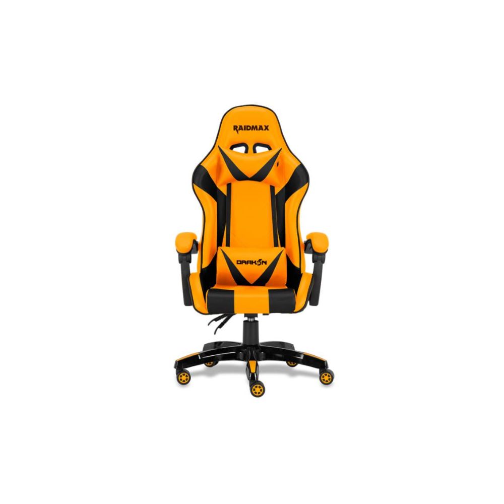 SILLA AMARILLO GAMER DK602YL RAIDMAX DRAKON - 2