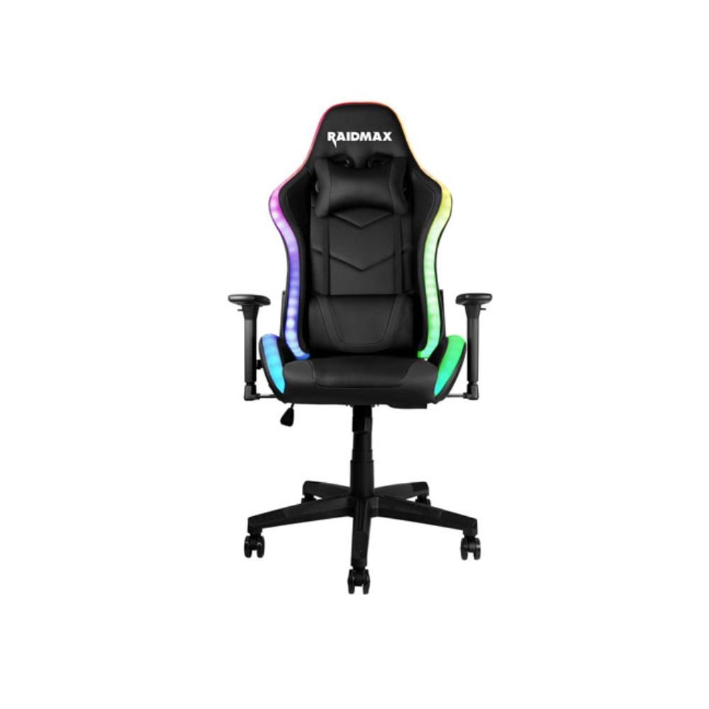 SILLA NEGRO GAMER DK925BK RAIDMAX DRAKON ARGB - 3