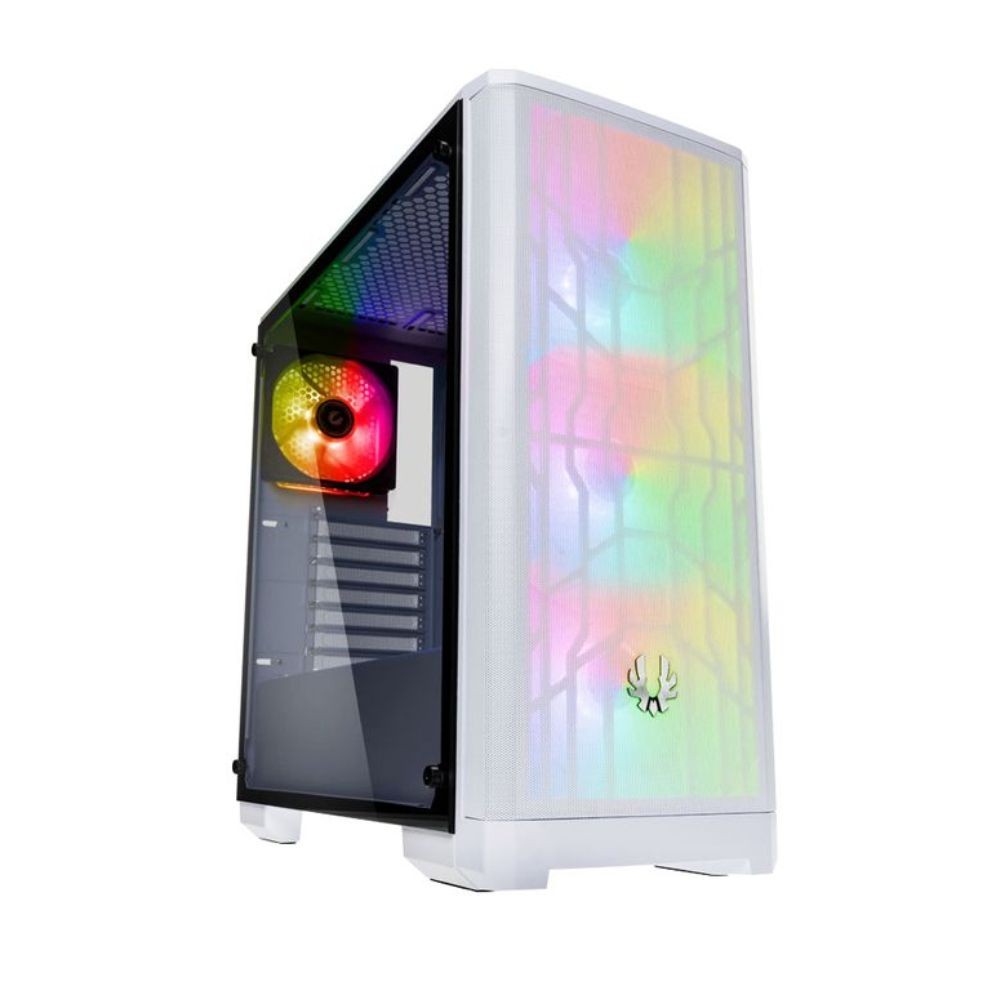 CASE BITFENIX BFC-NSE-300-WWGKW-4A NOVA MESH SE TG 4ARGB - WHITE - 1