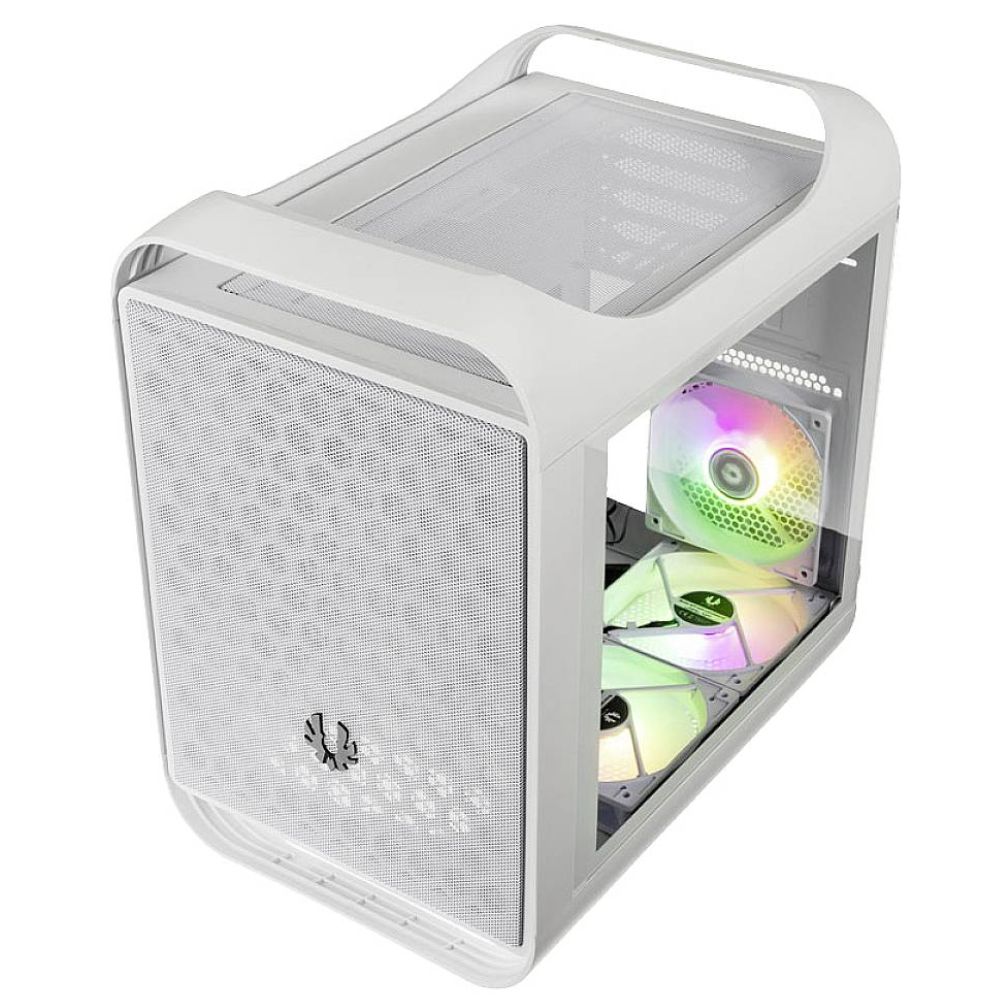 CASE BITFENIX BFC-PM2-300-WWGSW-3A PRODIGY M 2022 ARGB WHITE MITX, MATX, ATX, USB - 1