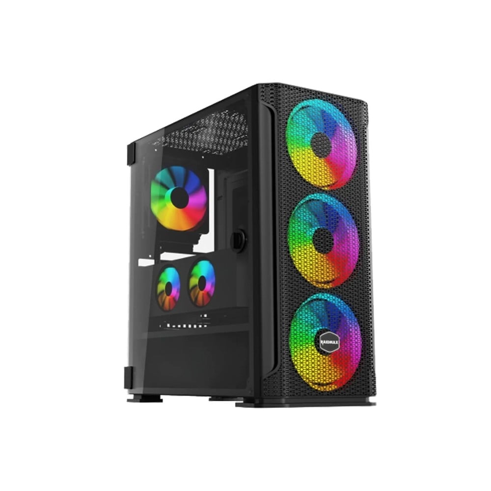 CASE RAIDMAX MID TOWER F01 ATX MICRO MINI-ITX USB 3 S FUENTE FTB NEGRO - 1