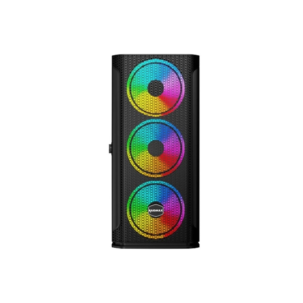 CASE RAIDMAX MID TOWER F01 ATX MICRO MINI-ITX USB 3 S FUENTE FTB NEGRO - 2