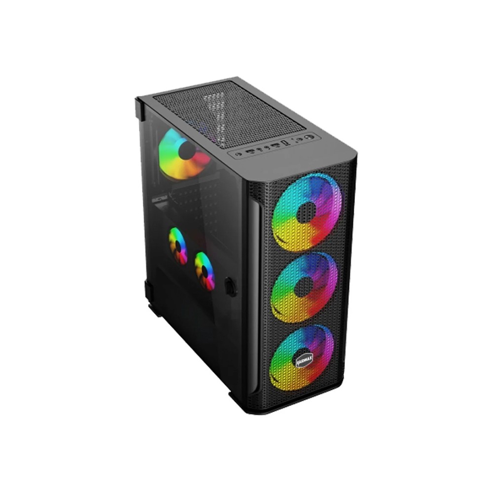 CASE RAIDMAX MID TOWER F01 ATX MICRO MINI-ITX USB 3 S FUENTE FTB NEGRO - 3