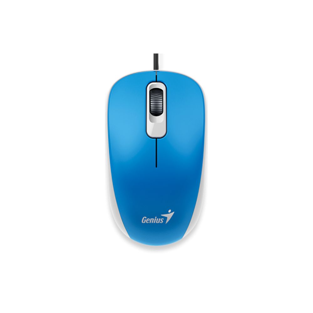 MOUSE GENIUS DX-110 USB ÓPTICO 1000 DPI BLUE PN 31010116103 - 2