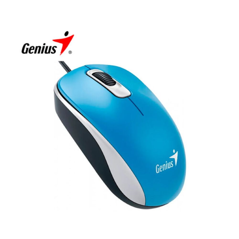MOUSE GENIUS DX-110 USB ÓPTICO 1000 DPI BLUE PN 31010116103 - 3