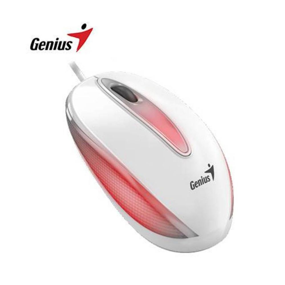 MOUSE GENIUS DX-MINI USB BLUEEYE RGB WHITE 31010025401 - 1