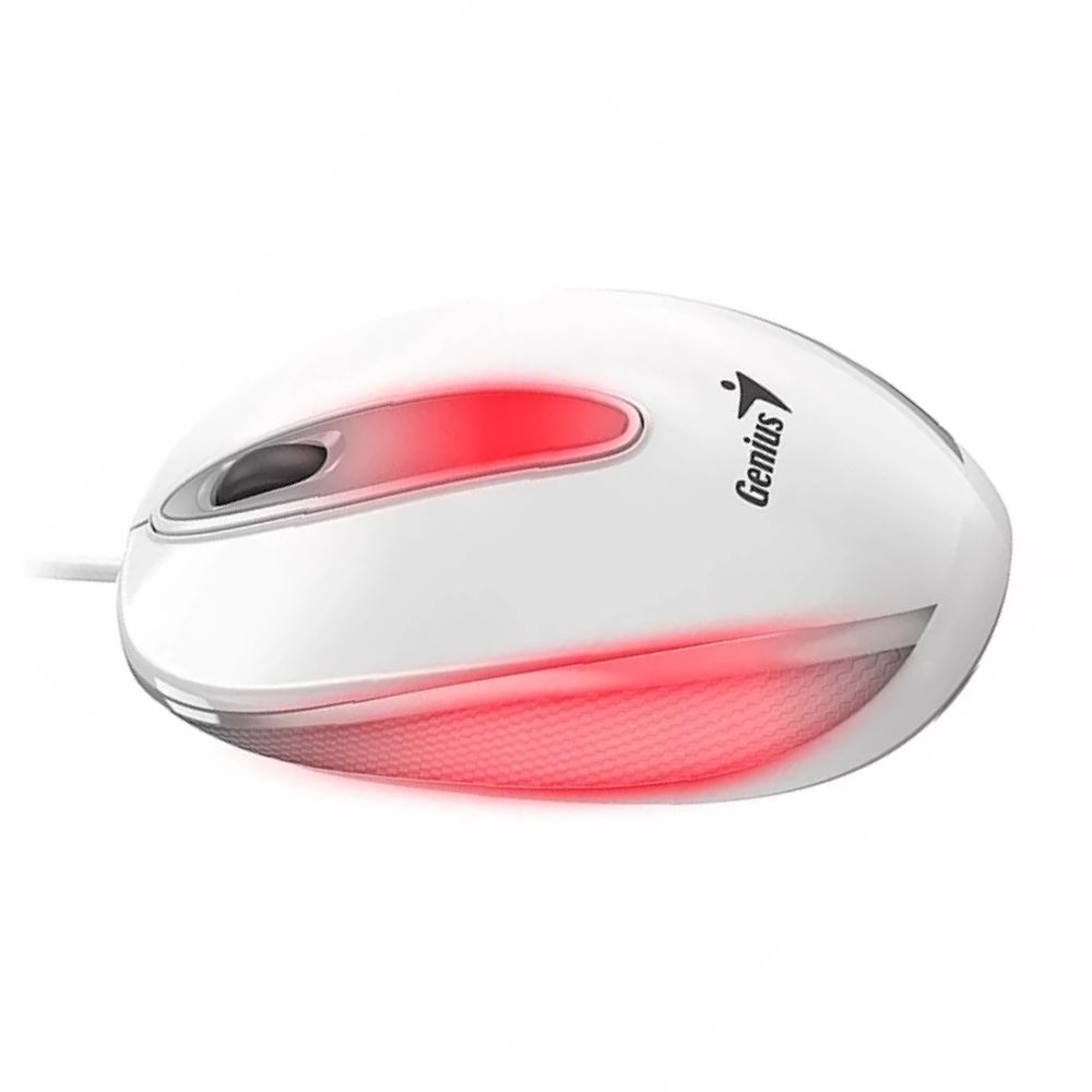 MOUSE GENIUS DX-MINI USB BLUEEYE RGB WHITE 31010025401 - 2