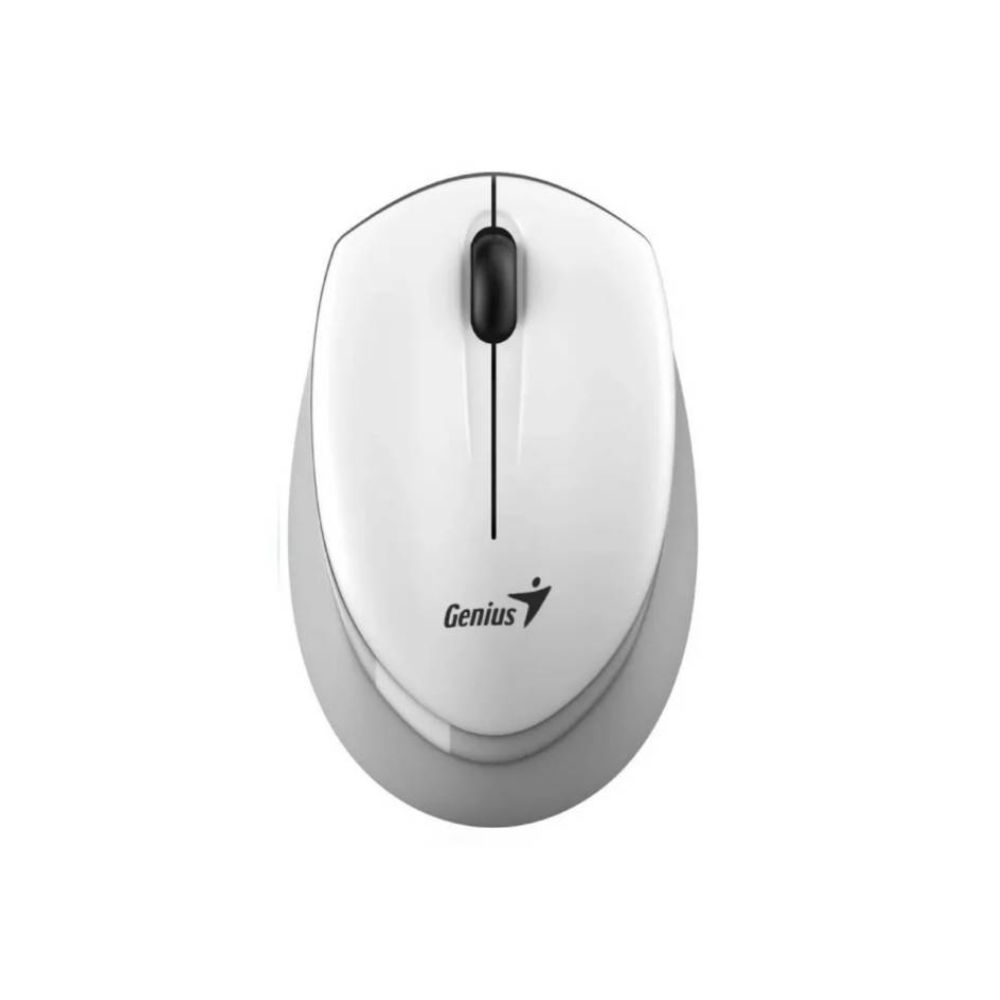MOUSE GENIUS NX-7009 WIRELESS BLUEEYE ERGONÓMICO WHITE GREY 31030030402 - 2