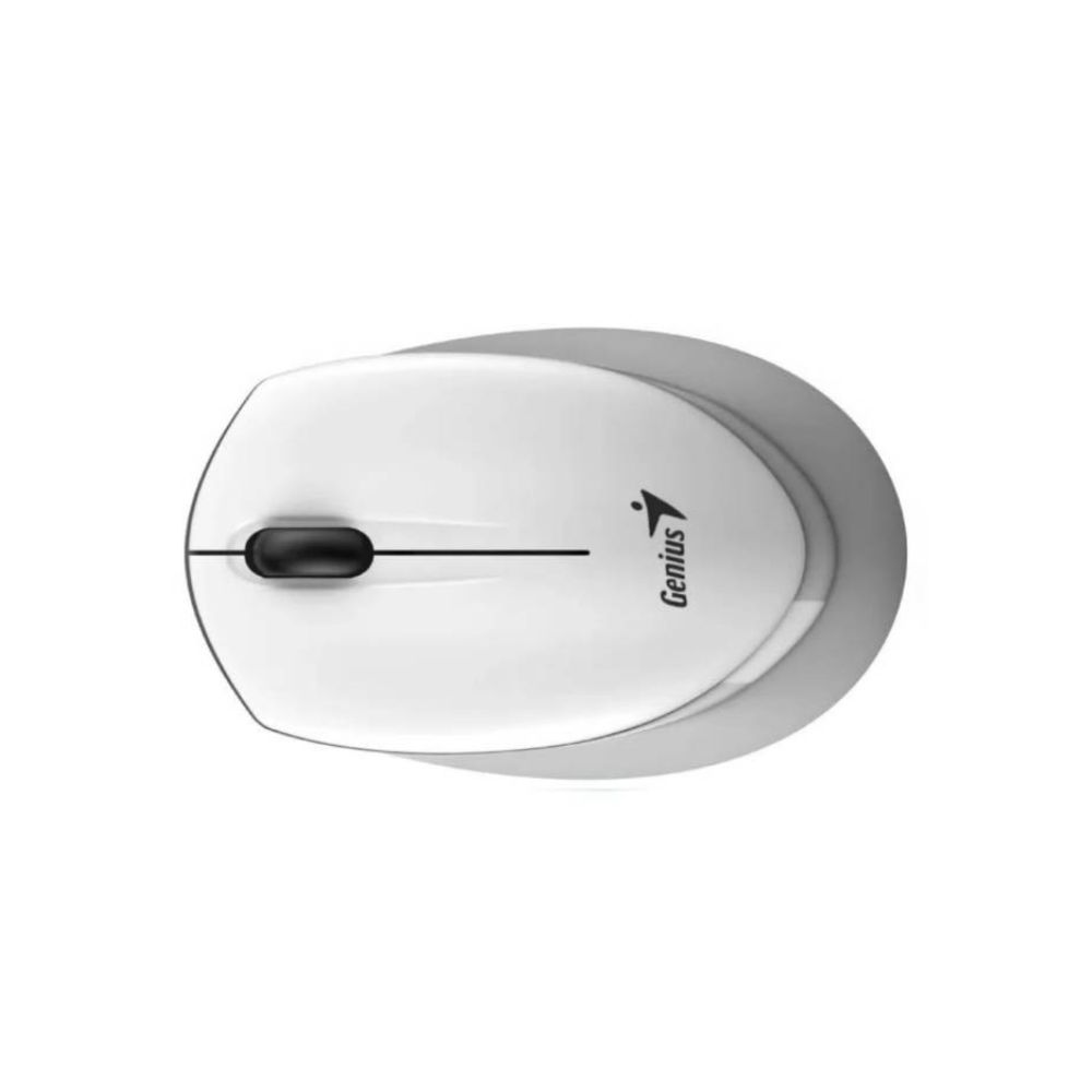 MOUSE GENIUS NX-7009 WIRELESS BLUEEYE ERGONÓMICO WHITE GREY 31030030402 - 3