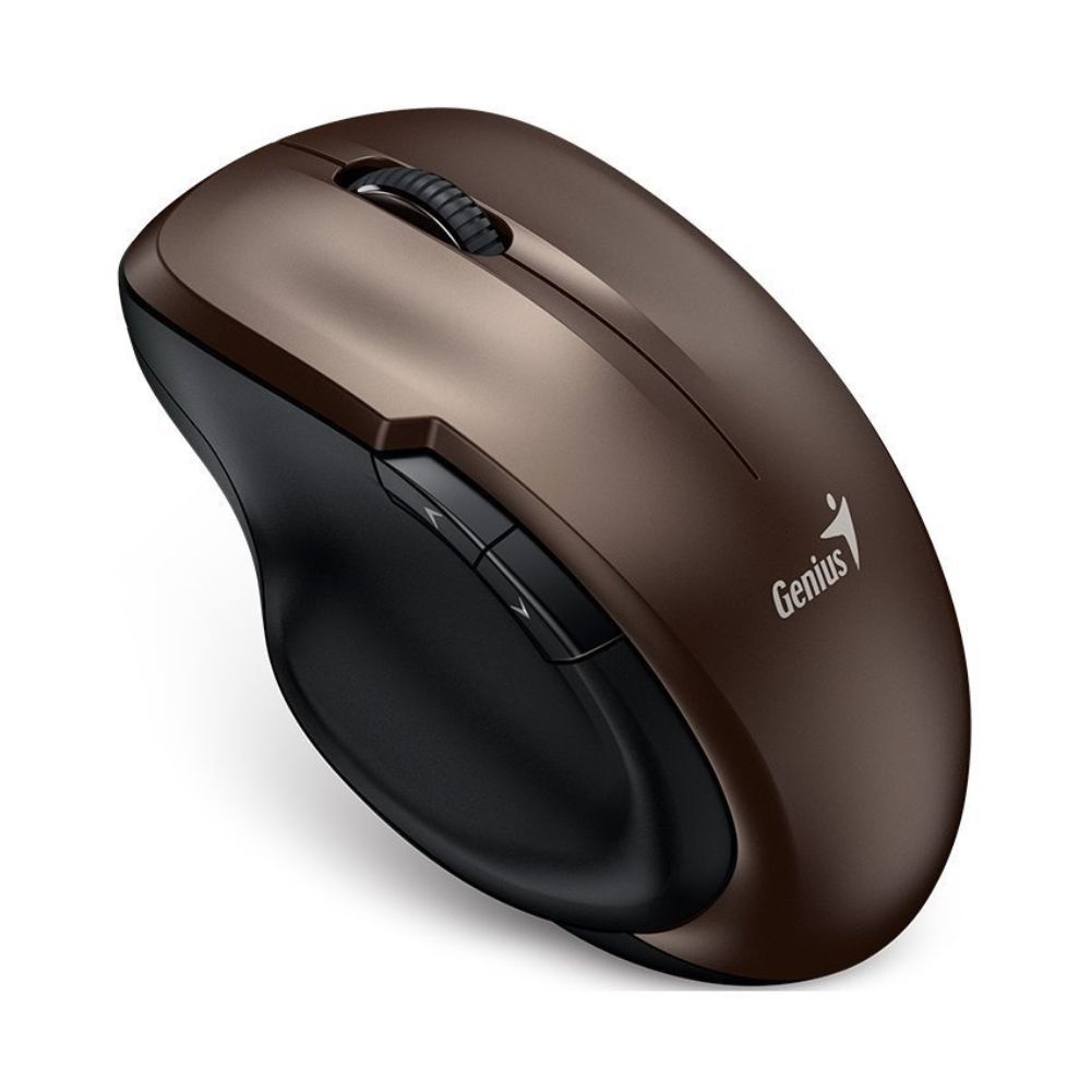 MOUSE GENIUS ERGO 8200S WIRELESS SILENT BLUEEYE 5-BOT ERGONÓMICO CHOCOLATE 31030029403 - 1
