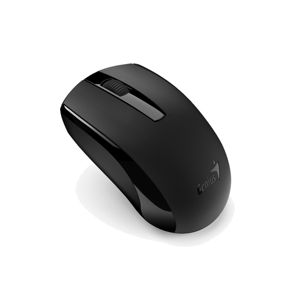 MOUSE GENIUS ECO-8100 WIRELESS BLUEEYE RECARGABLE BLACK (31030010410) - 1