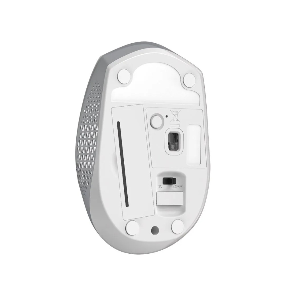 MOUSE GENIUS NX-8000S BT WIRELESS/BLUETOOTH BLUEEYE SILENT ERGONÓMICO WHITE/GREY 31030034400 - 3