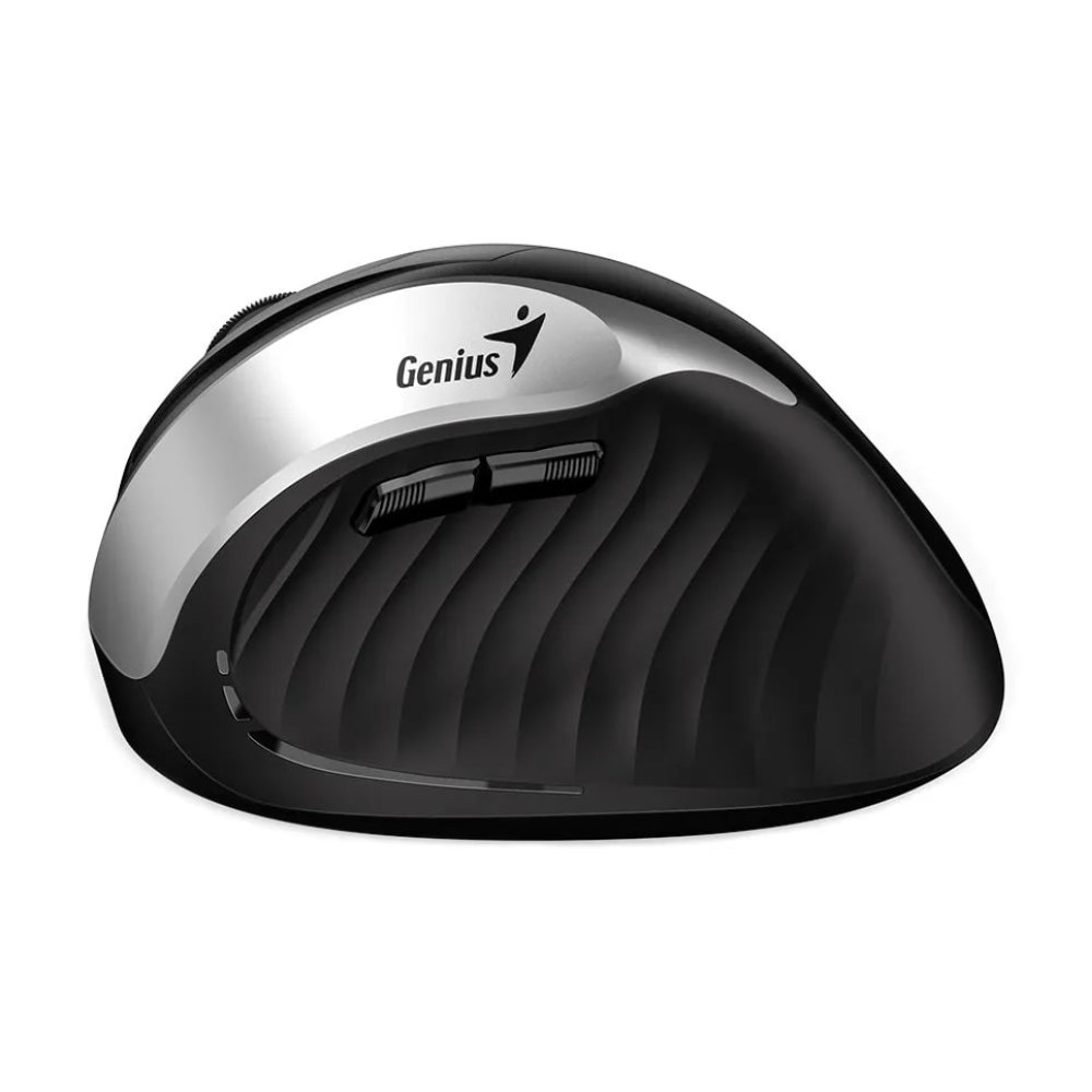 MOUSE GENIUS ERGO 8250S WIRELESS VERTICAL 6-BOT ERGONOMICO SILVER GREY (31030031401) - 3