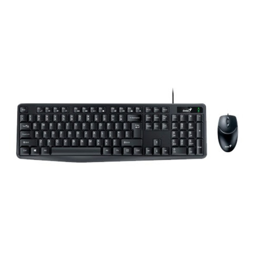 TECLADO GENIUS + MOUSE KM-170 USB MULTIMEDIA BLACK 31330006402 - 1