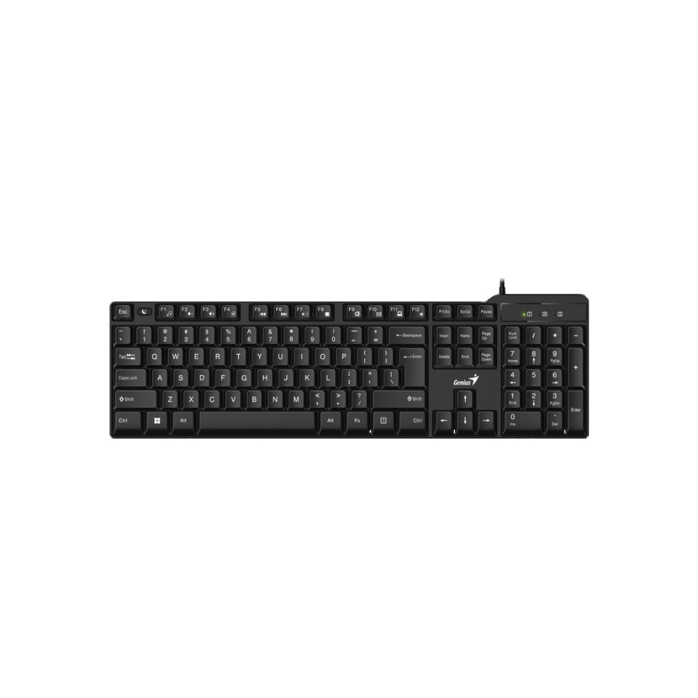 TECLADO GENIUS KB-100X USB BLACK (31310049401) - 3