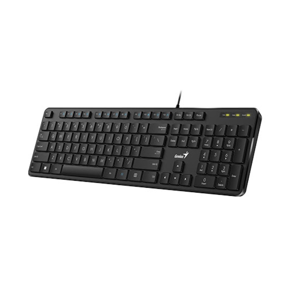 TECLADO GENIUS SLIMSTAR M200 USB MULTIMEDIA BLACK 31310019401 - 2