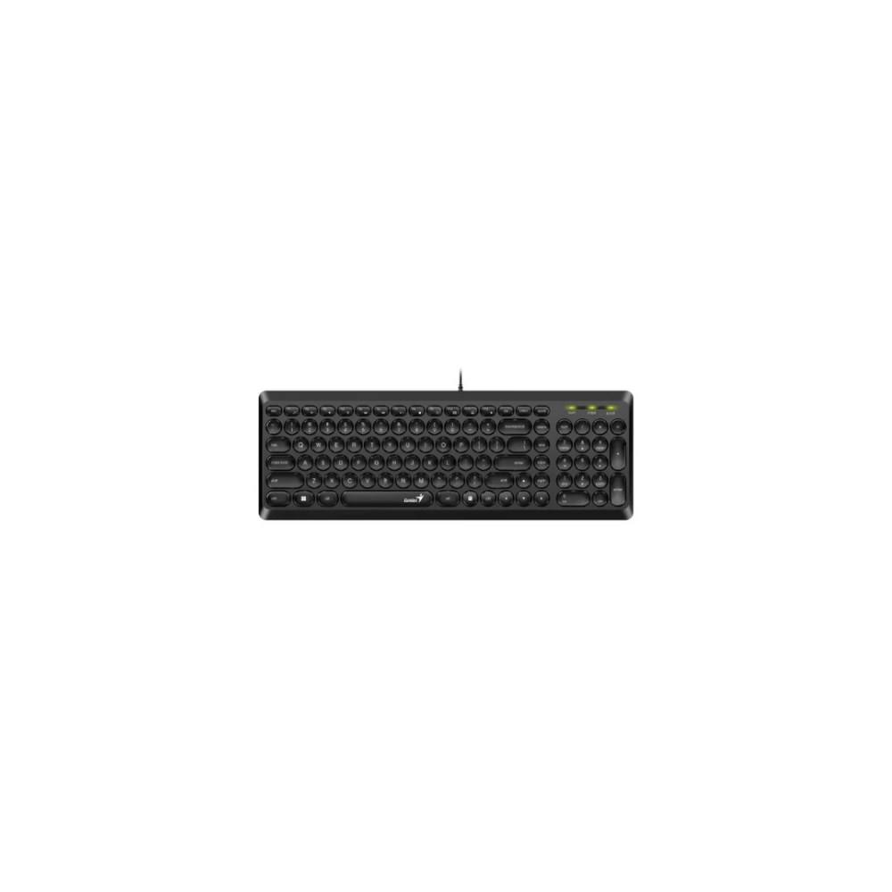 TECLADO GENIUS SLIMSTAR Q200 USB MULTIMEDIA BLACK 31310020401 - 3