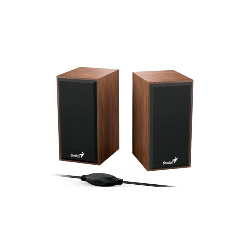 PARLANTE GENIUS SP-HF180 USB POWER 6W WOOD 31730029400 - 2