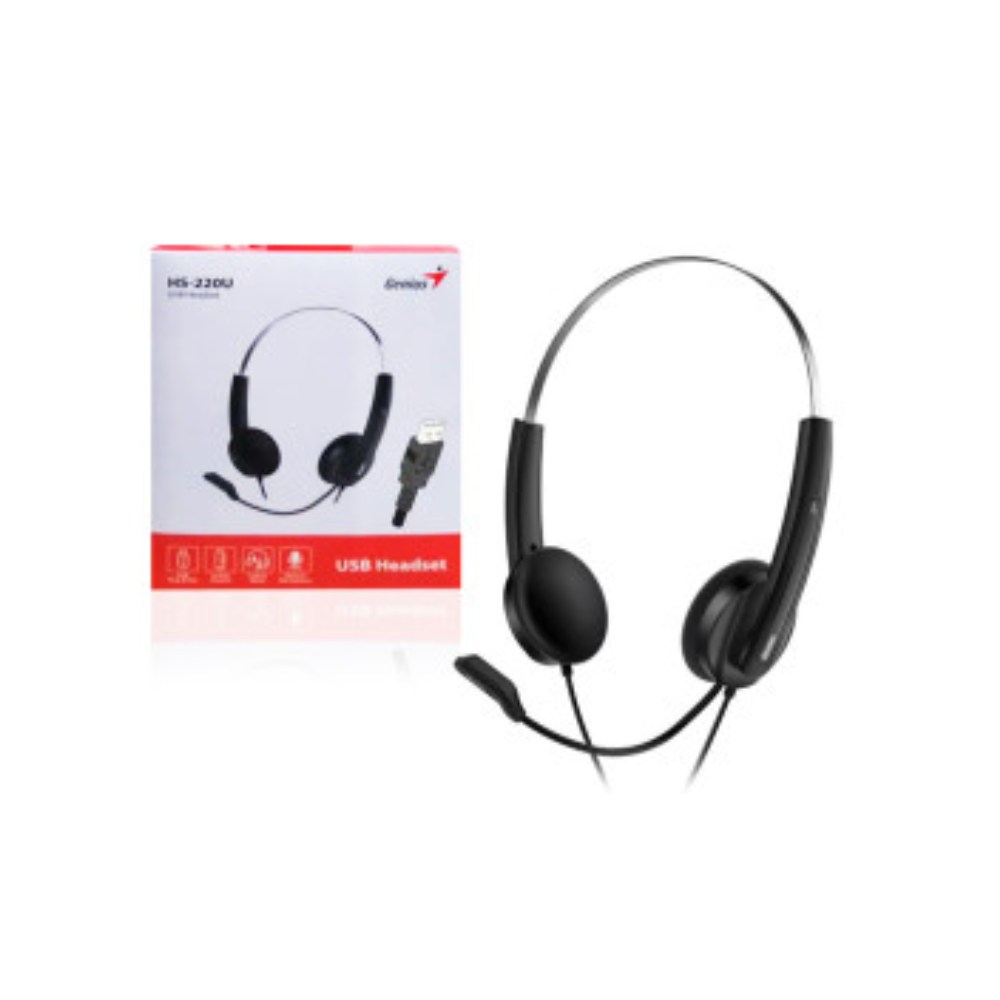 AUDÍFONOS GENIUS C/MICROF. HS-100U MONO USB BLACK (31710027400) - 3